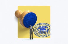 Illustration of a US Federal Reserve ink stamp