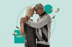 image of older couple dancing