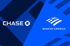 Chase and Bank of America logos